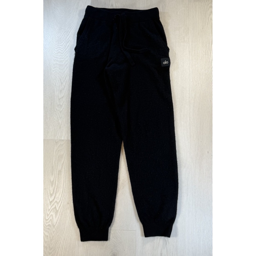 ALO Cashmere Yoga cuffed Sweatpants Size Medium